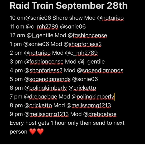 Raid Train+Collab Notification @melissamg1213 ππ»ππΌππ½ππΎππΏ - Picture 13 of 15